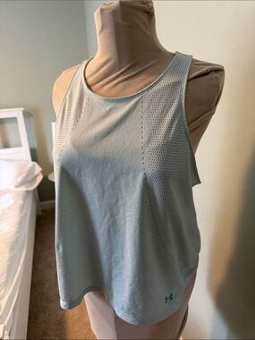 Under Armour Pale Blue Women's Performance Tank Top